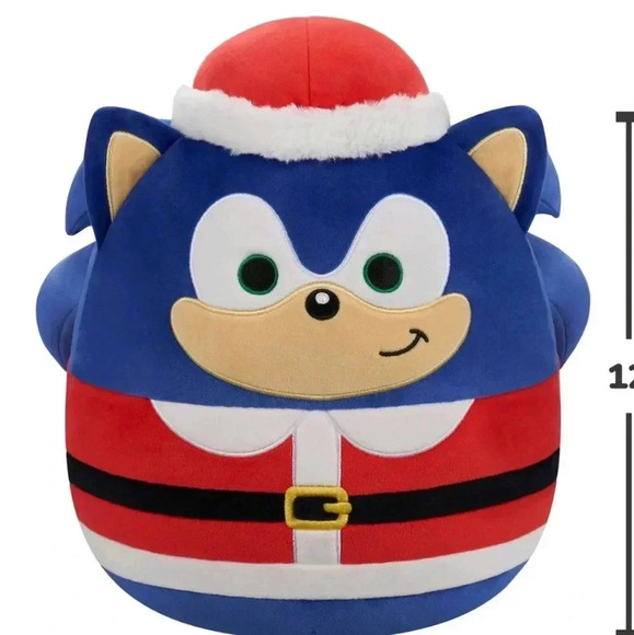 Sonic the Hedgehog Santa Plush - Picture 2 of 7